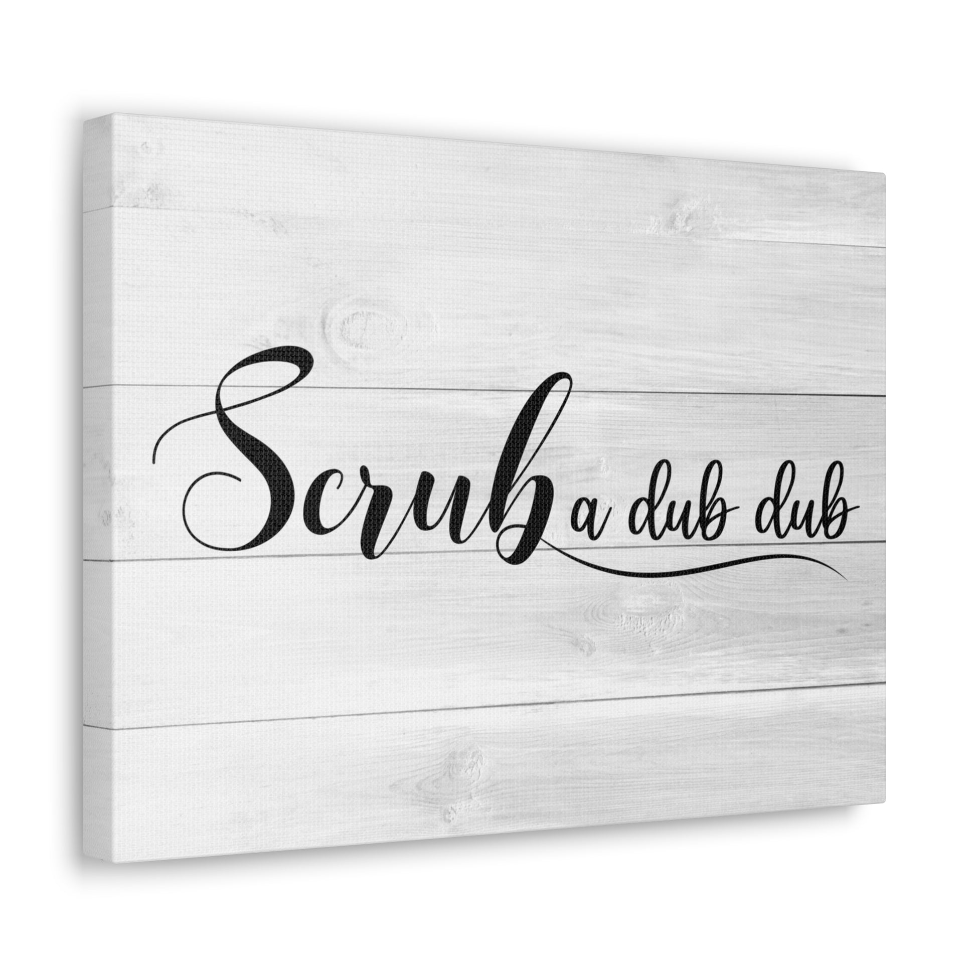 "Scrub A Dub Dub" Bathroom Wall Art - Weave Got Gifts - Unique Gifts You Won’t Find Anywhere Else!