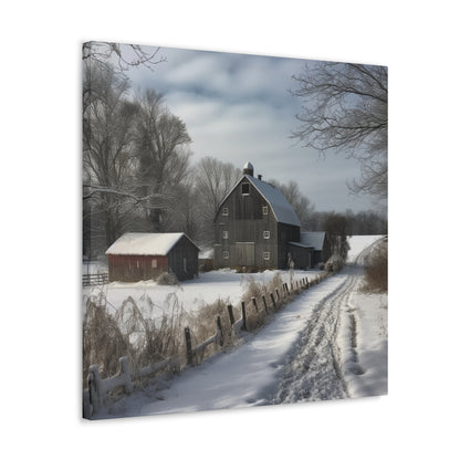 "Farm Winter Wonderland" Wall Art - Weave Got Gifts - Unique Gifts You Won’t Find Anywhere Else!