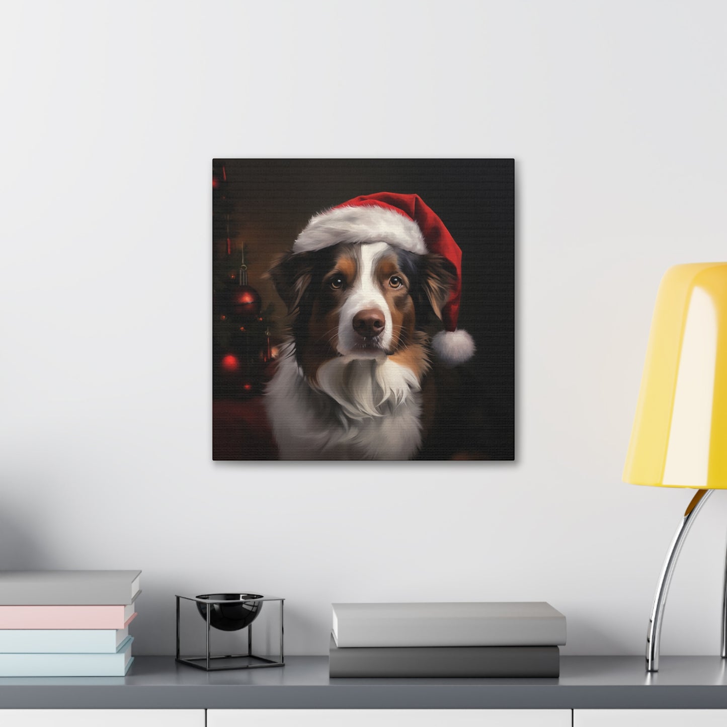 "Christmas Dog" Wall Art - Weave Got Gifts - Unique Gifts You Won’t Find Anywhere Else!