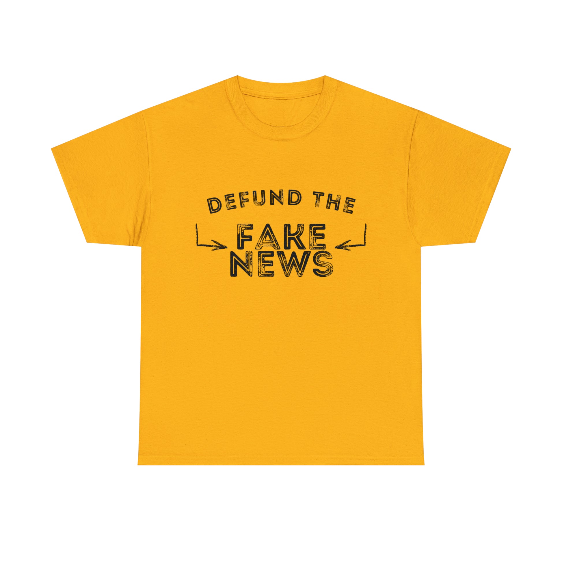 "Humorous shirt for media transparency advocates"