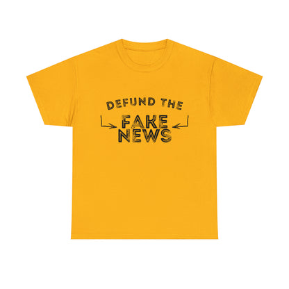 "Humorous shirt for media transparency advocates"