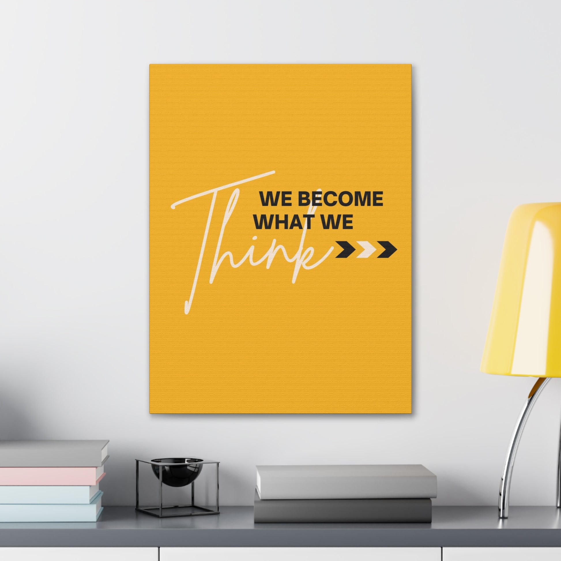 "We Become What We Think" Wall Art - Weave Got Gifts - Unique Gifts You Won’t Find Anywhere Else!
