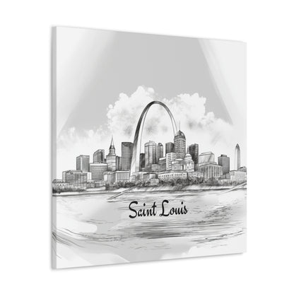 "Saint Louis Skyline" Wall Art - Weave Got Gifts - Unique Gifts You Won’t Find Anywhere Else!