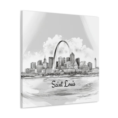 "Saint Louis Skyline" Wall Art - Weave Got Gifts - Unique Gifts You Won’t Find Anywhere Else!