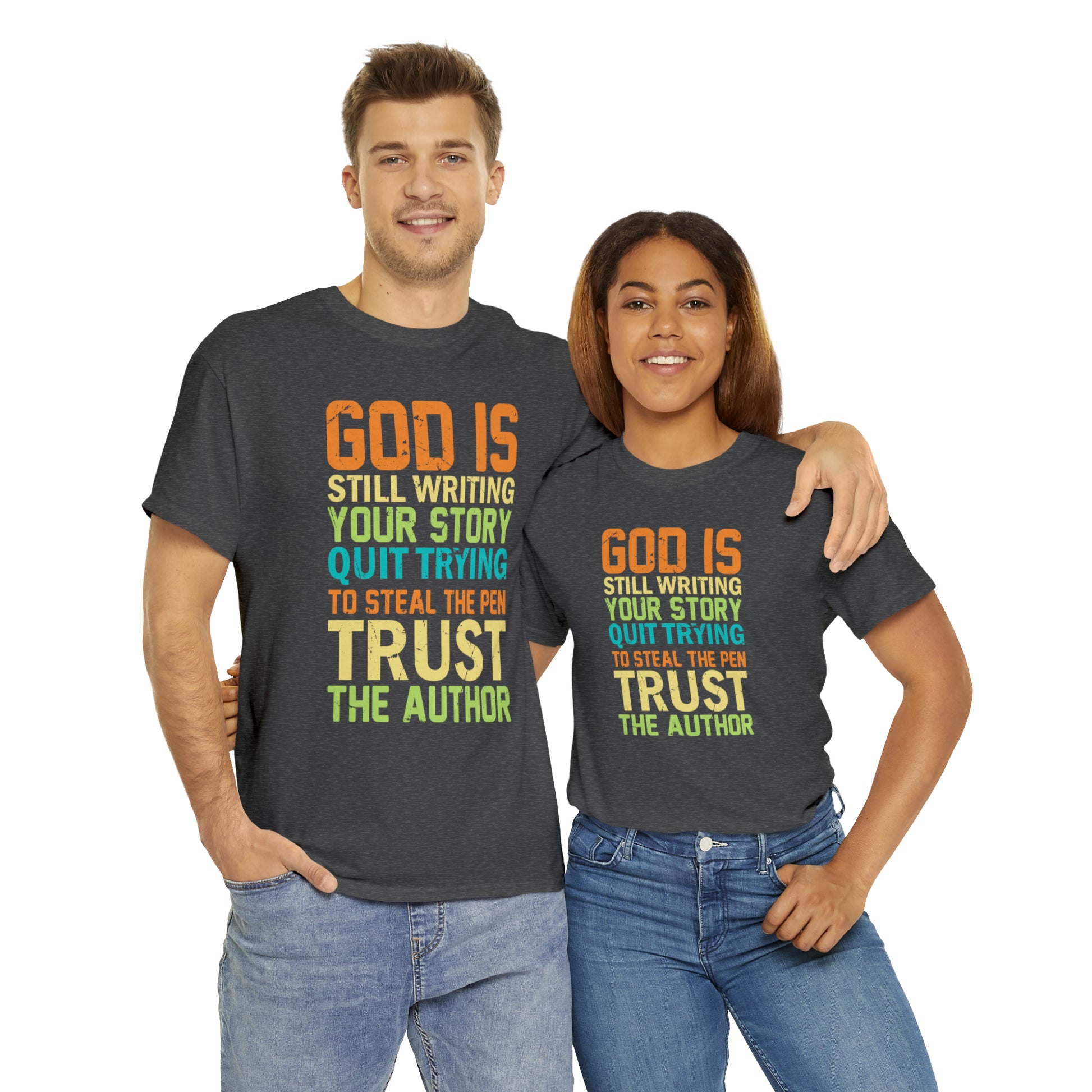 "God Is Still Writing Your Story" T-Shirt - Weave Got Gifts - Unique Gifts You Won’t Find Anywhere Else!