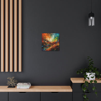 "Colorful Abstract Painting" Wall Art - Weave Got Gifts - Unique Gifts You Won’t Find Anywhere Else!