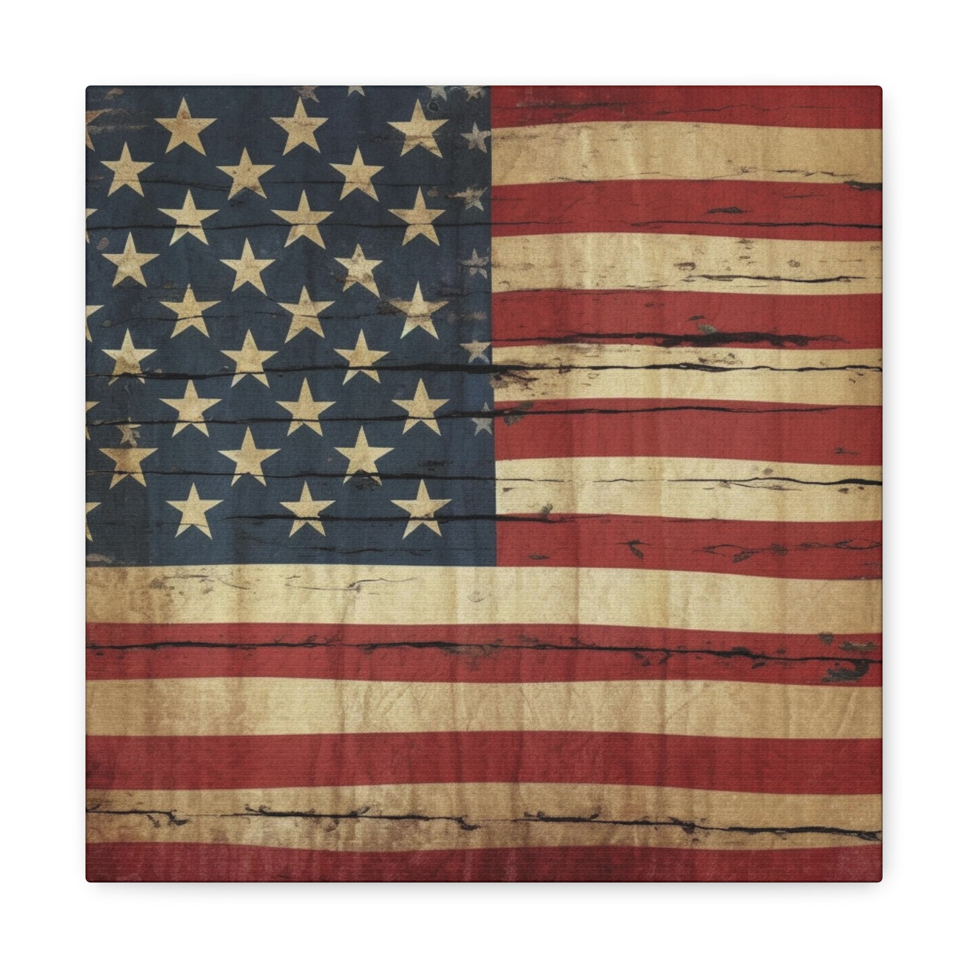 "Rustic American Flag" Wall Art - Weave Got Gifts - Unique Gifts You Won’t Find Anywhere Else!