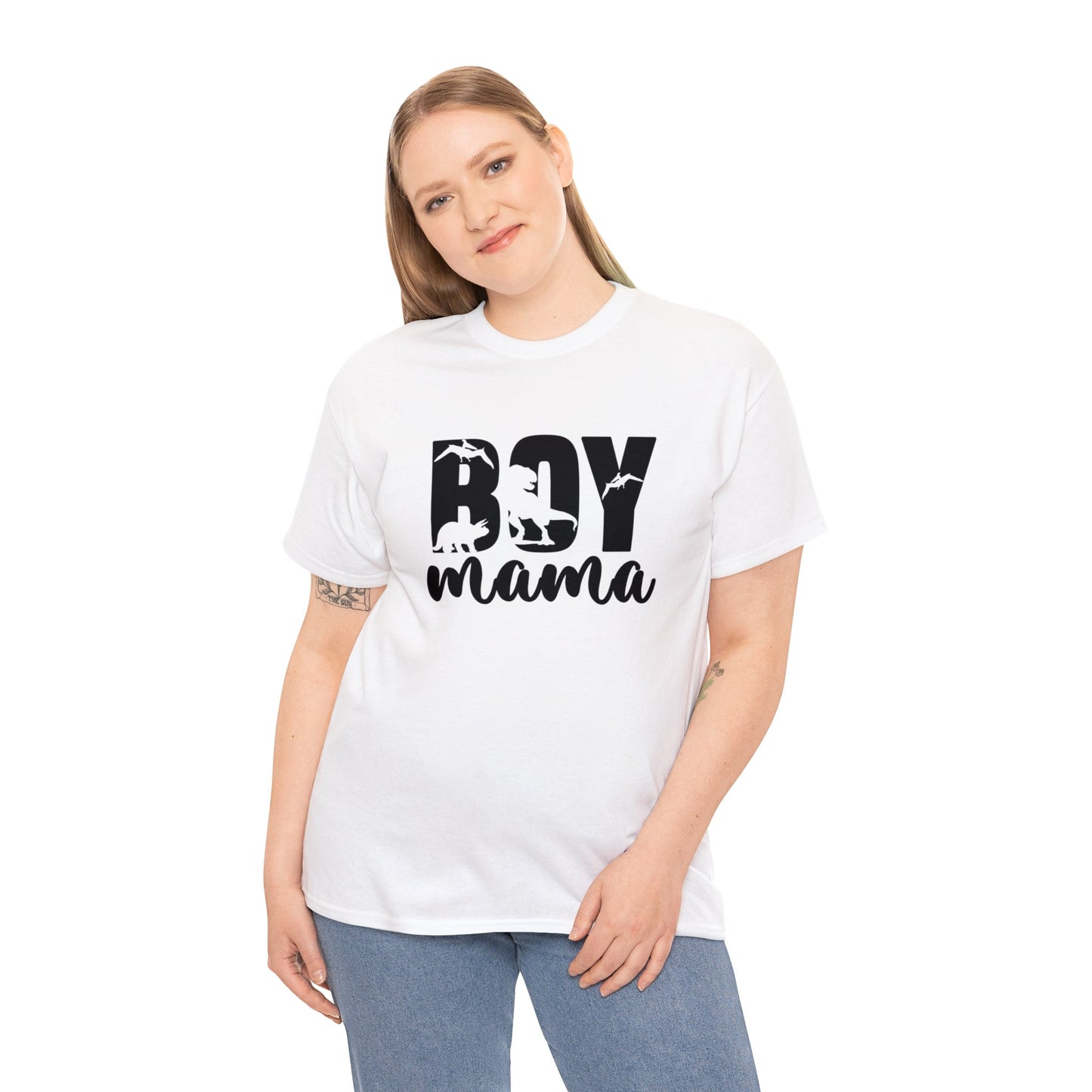 "Boy Mama" Women's T-Shirt - Weave Got Gifts - Unique Gifts You Won’t Find Anywhere Else!