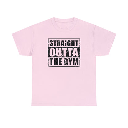 Bold fitness quote t-shirt
