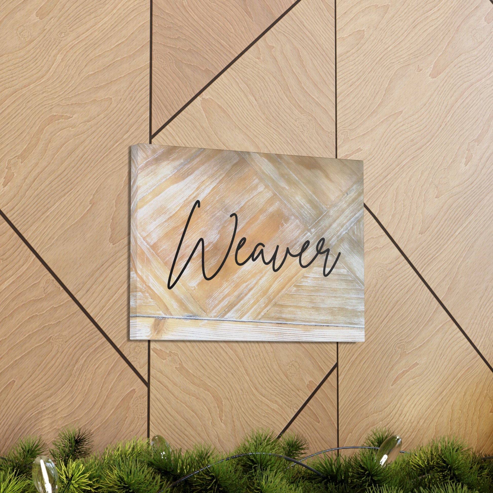 "Handwritten Last Name" Custom Wall Art - Weave Got Gifts - Unique Gifts You Won’t Find Anywhere Else!