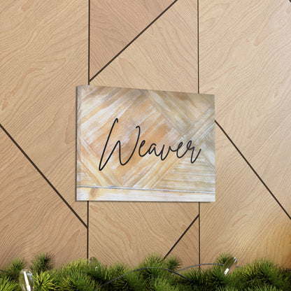 "Handwritten Last Name" Custom Wall Art - Weave Got Gifts - Unique Gifts You Won’t Find Anywhere Else!