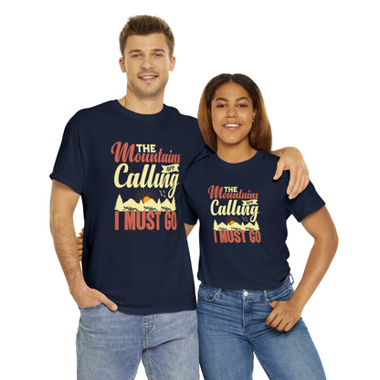 "The Mountains Are Calling" T-Shirt - Weave Got Gifts - Unique Gifts You Won’t Find Anywhere Else!