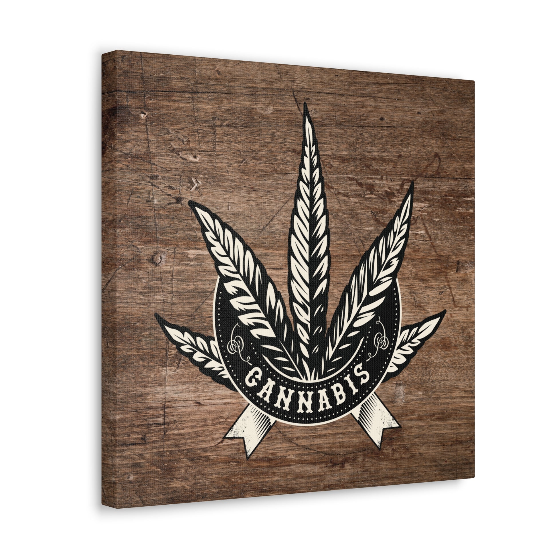 "Vintage Cannabis" Wall Art - Weave Got Gifts - Unique Gifts You Won’t Find Anywhere Else!