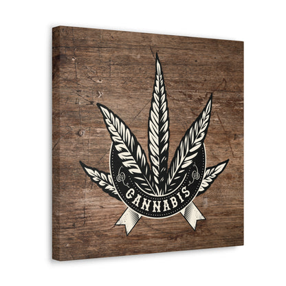 "Vintage Cannabis" Wall Art - Weave Got Gifts - Unique Gifts You Won’t Find Anywhere Else!