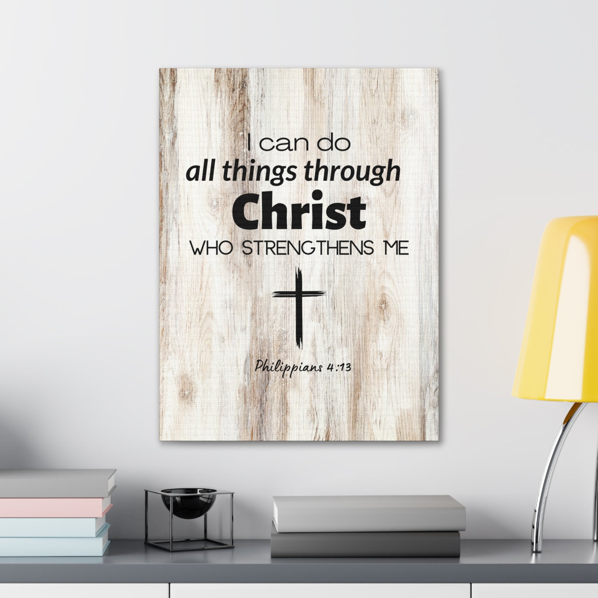 "I Can Do All Things Through Christ" Wall Print - Weave Got Gifts - Unique Gifts You Won’t Find Anywhere Else!