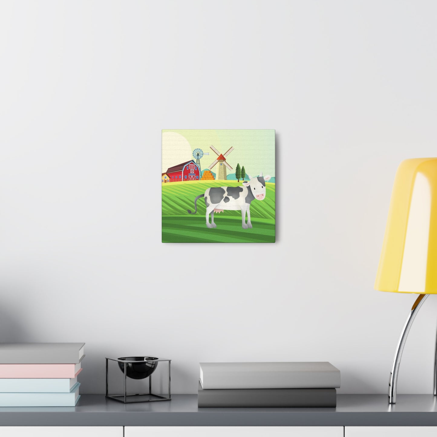 "Cow On A Farm" Kids Wall Art - Weave Got Gifts - Unique Gifts You Won’t Find Anywhere Else!