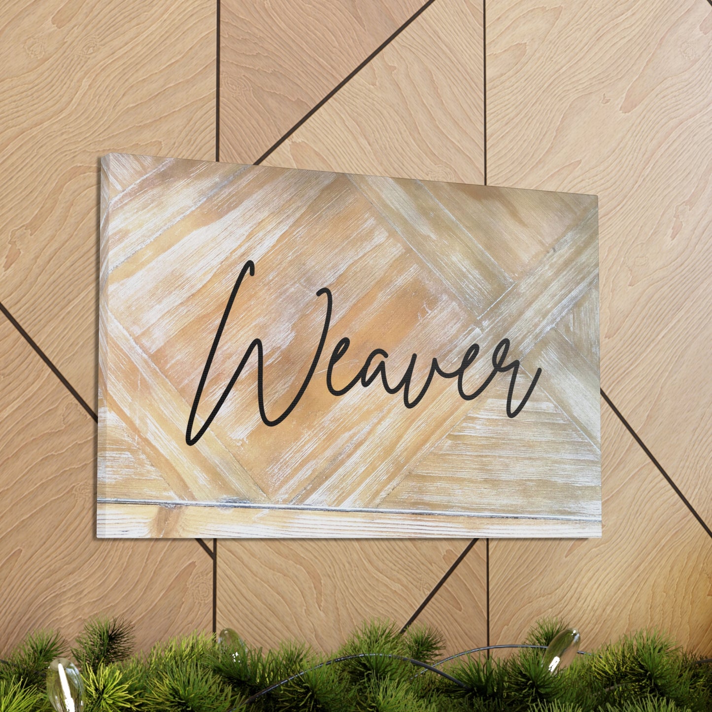 "Handwritten Last Name" Custom Wall Art - Weave Got Gifts - Unique Gifts You Won’t Find Anywhere Else!