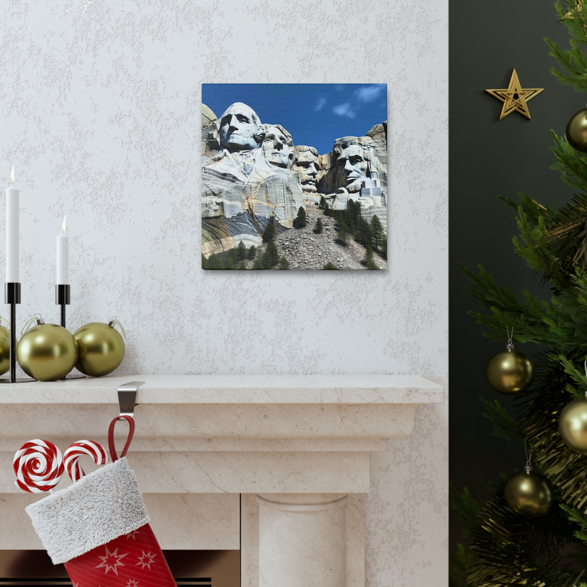 "Mount Rushmore Photo" Wall Art - Weave Got Gifts - Unique Gifts You Won’t Find Anywhere Else!