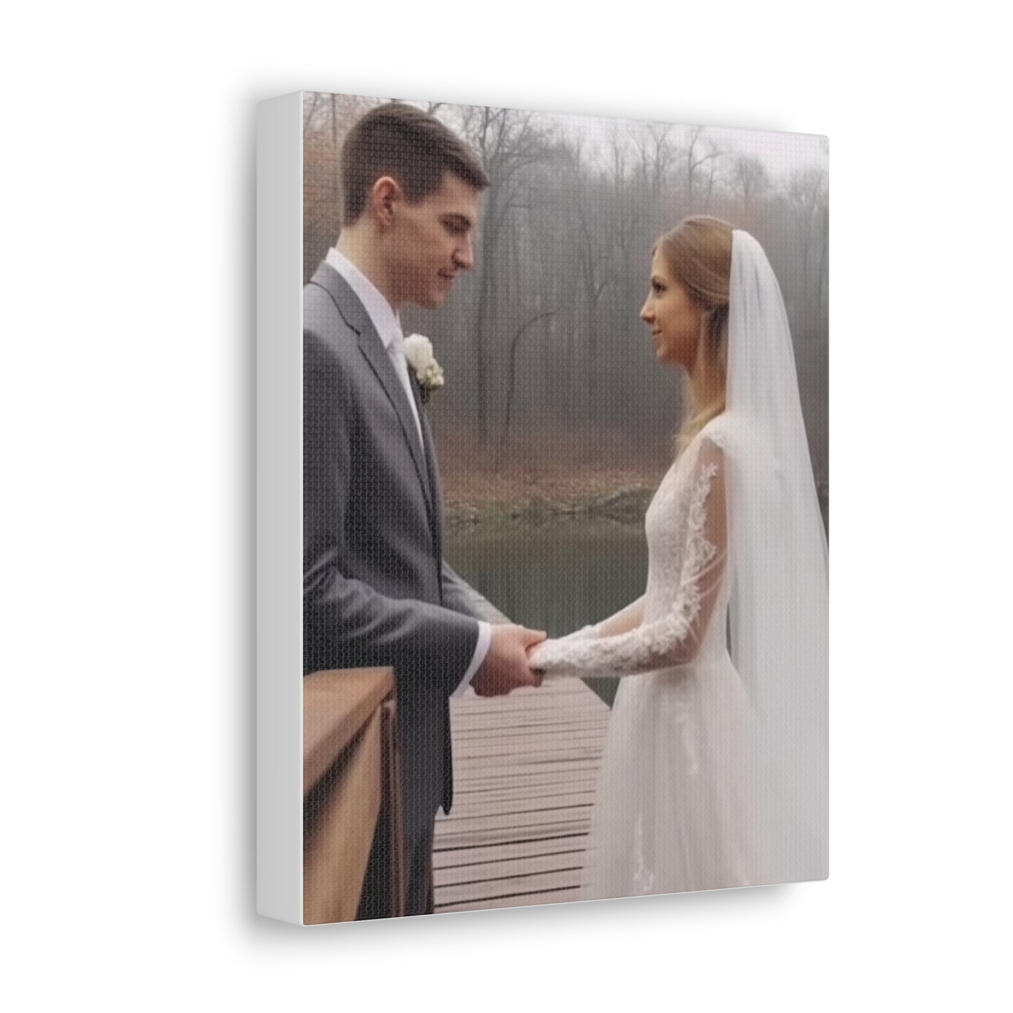 Personalized wedding photo wall art for home decor
