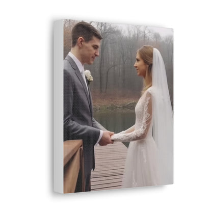 Personalized wedding photo wall art for home decor

