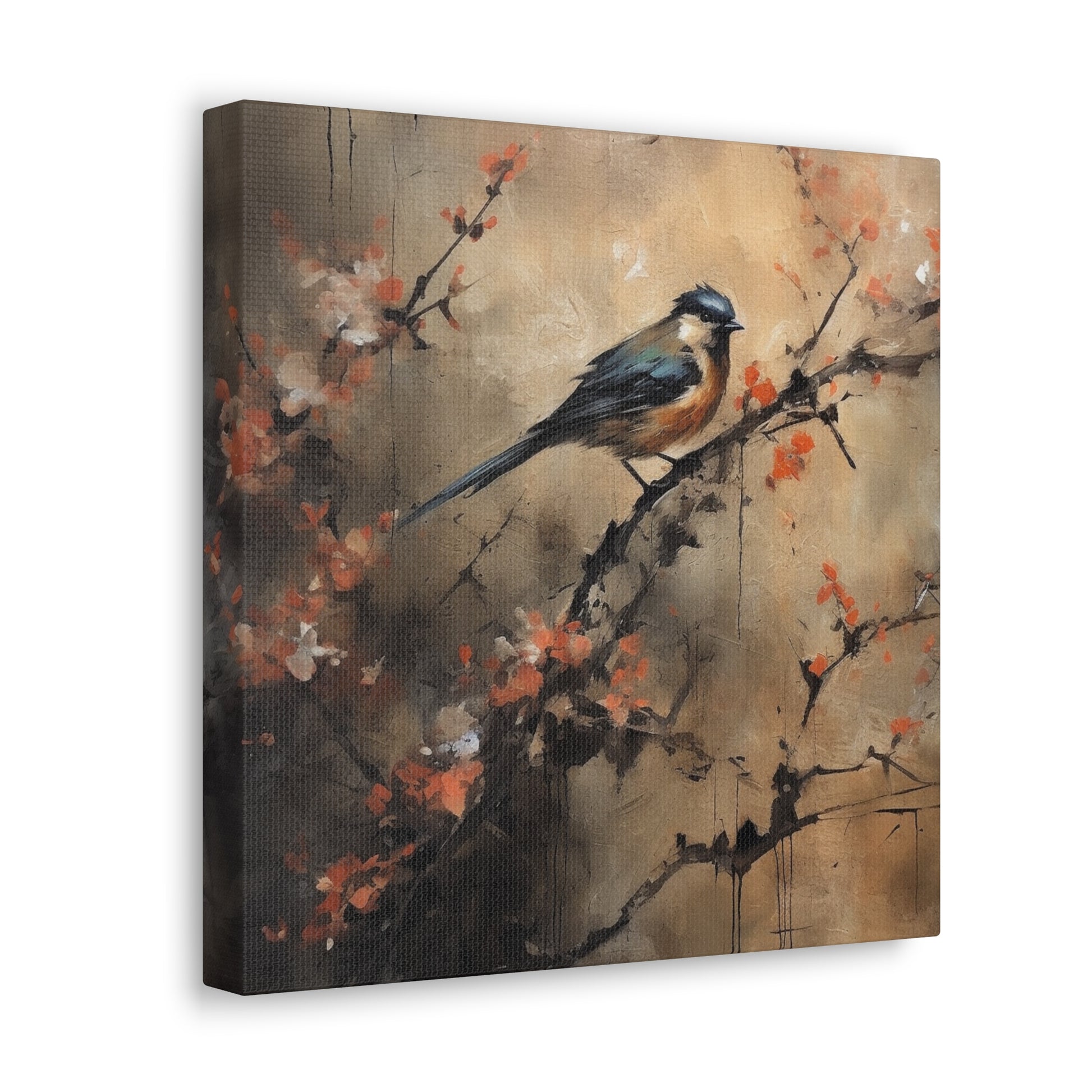 "Bird In Nature Wabi Sabi" Wall Art - Weave Got Gifts - Unique Gifts You Won’t Find Anywhere Else!