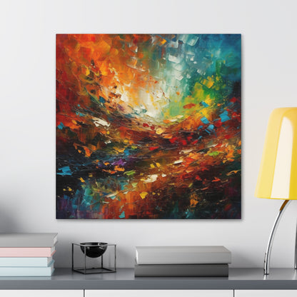 "Colorful Abstract Painting" Wall Art - Weave Got Gifts - Unique Gifts You Won’t Find Anywhere Else!