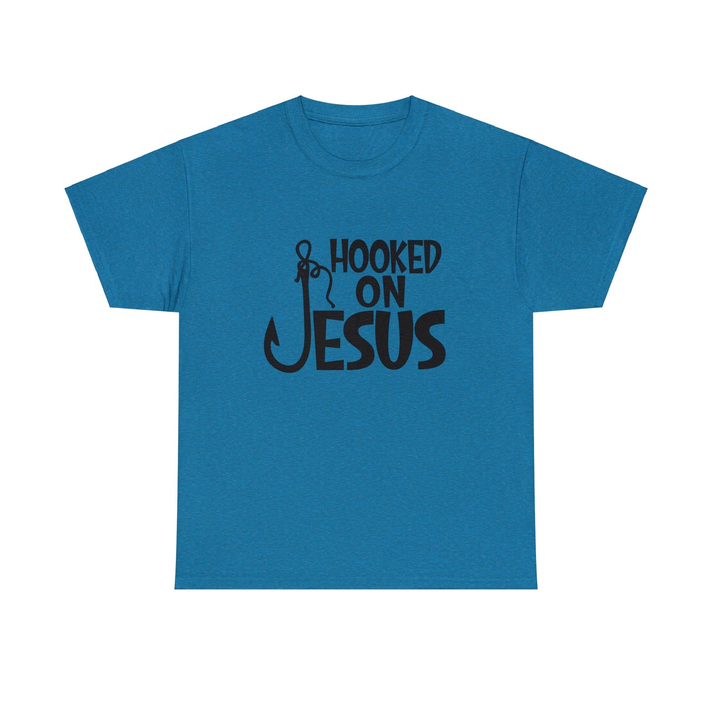 "Hooked on Jesus" T-Shirt - Weave Got Gifts - Unique Gifts You Won’t Find Anywhere Else!