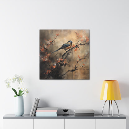 "Bird In Nature Wabi Sabi" Wall Art - Weave Got Gifts - Unique Gifts You Won’t Find Anywhere Else!