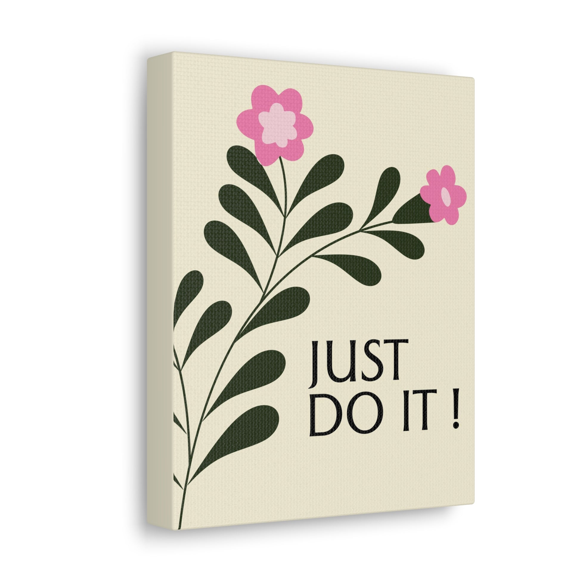 "Just Do It" Floral Wall Art - Weave Got Gifts - Unique Gifts You Won’t Find Anywhere Else!