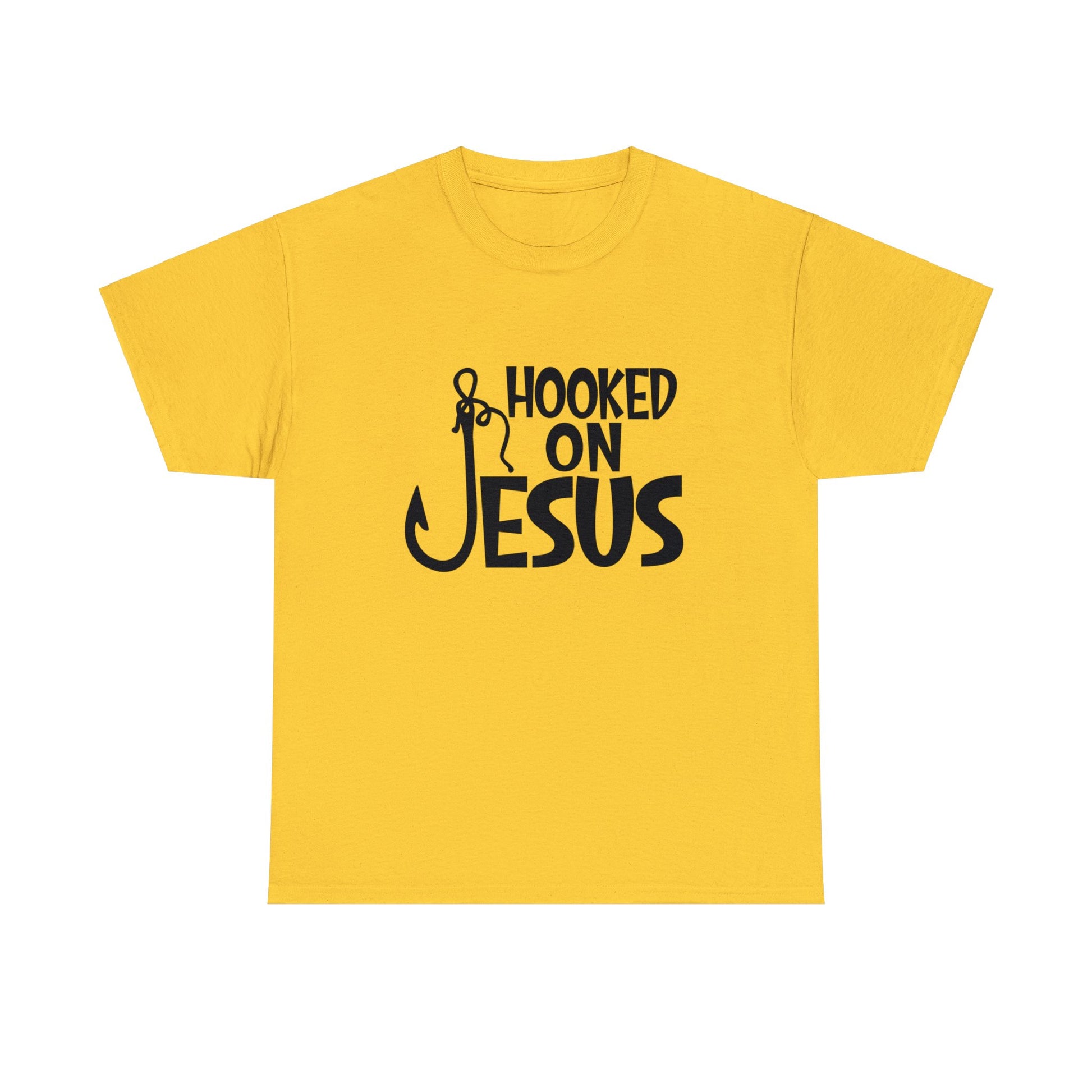 "Hooked on Jesus" T-Shirt - Weave Got Gifts - Unique Gifts You Won’t Find Anywhere Else!