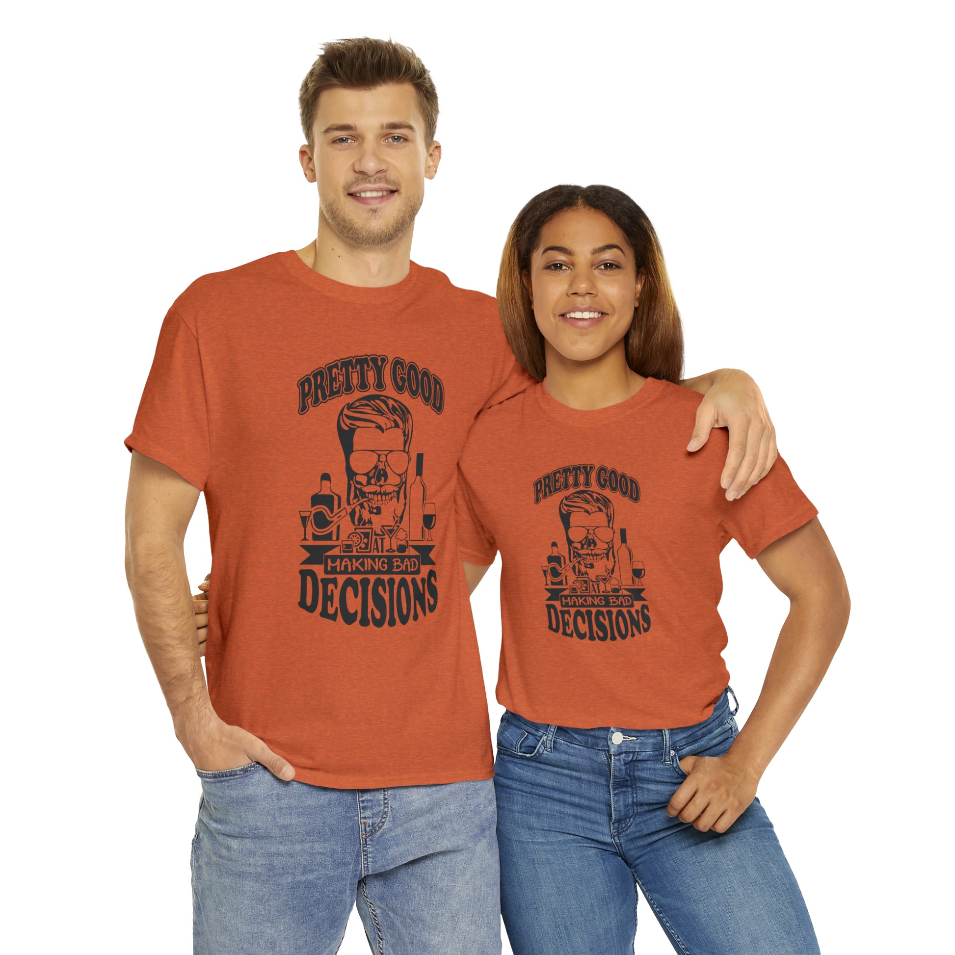 "Pretty Good At Making Bad Decisions" T-Shirt - Weave Got Gifts - Unique Gifts You Won’t Find Anywhere Else!