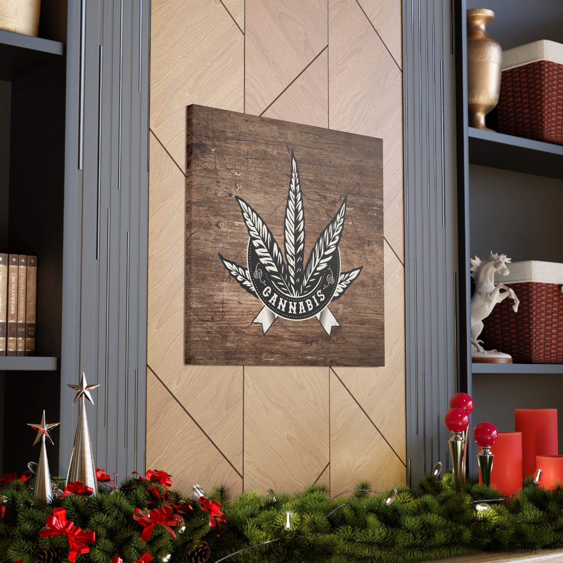 "Vintage Cannabis" Wall Art - Weave Got Gifts - Unique Gifts You Won’t Find Anywhere Else!