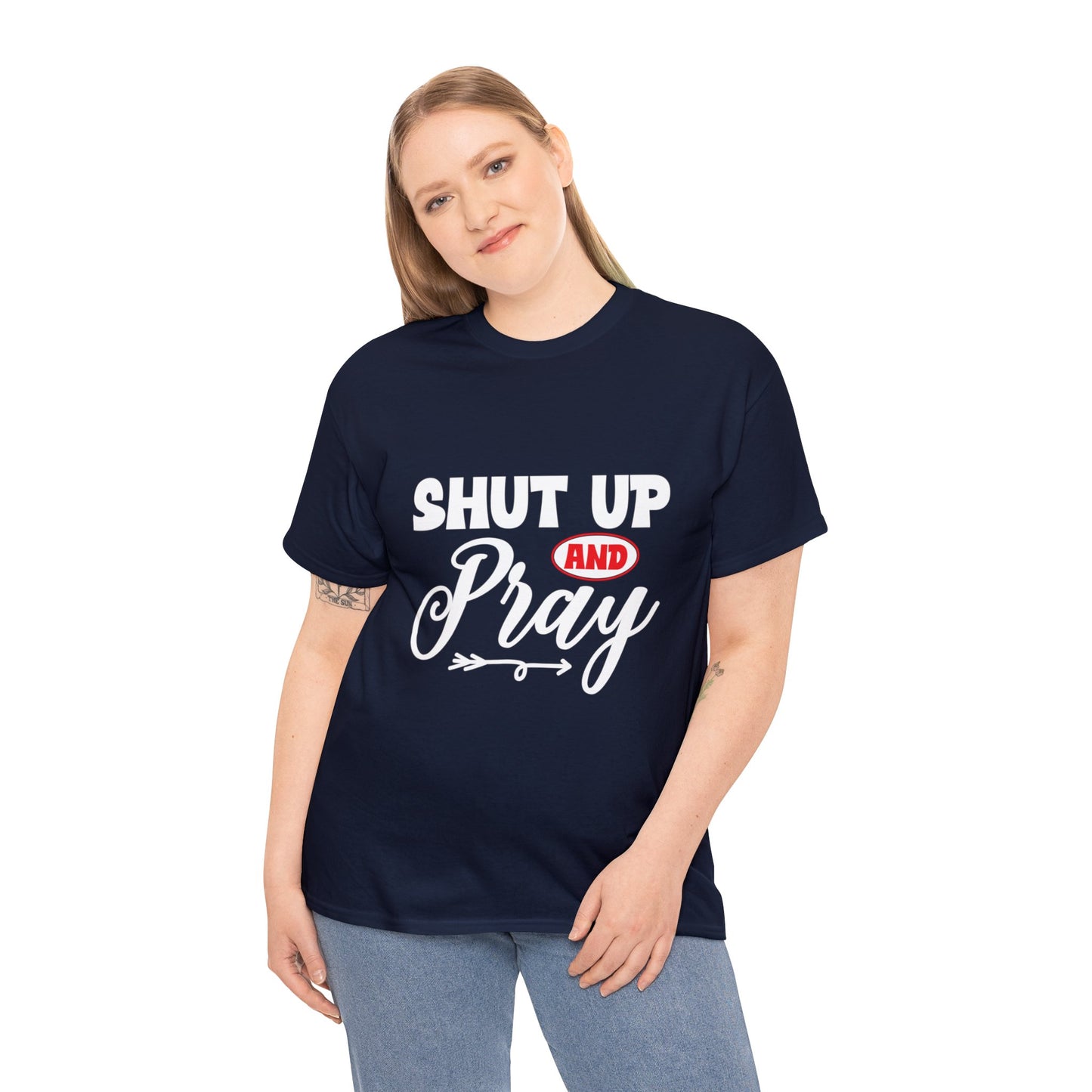 "Shut Up & Pray" T-Shirt - Weave Got Gifts - Unique Gifts You Won’t Find Anywhere Else!