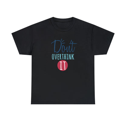 Comfortable cotton overthinker’s shirt for men and women
