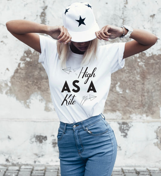"High As A Kite"T-Shirt - Weave Got Gifts - Unique Gifts You Won’t Find Anywhere Else!