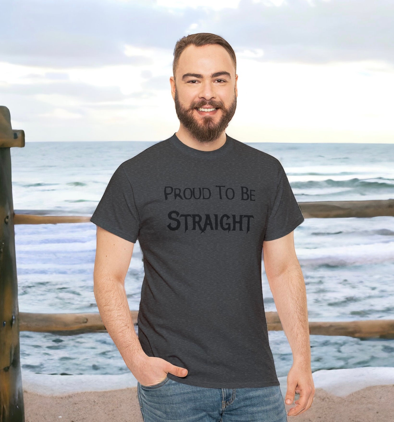 Proud to Be Straight Shirt – Straight Pride T-Shirts – Traditional Values

