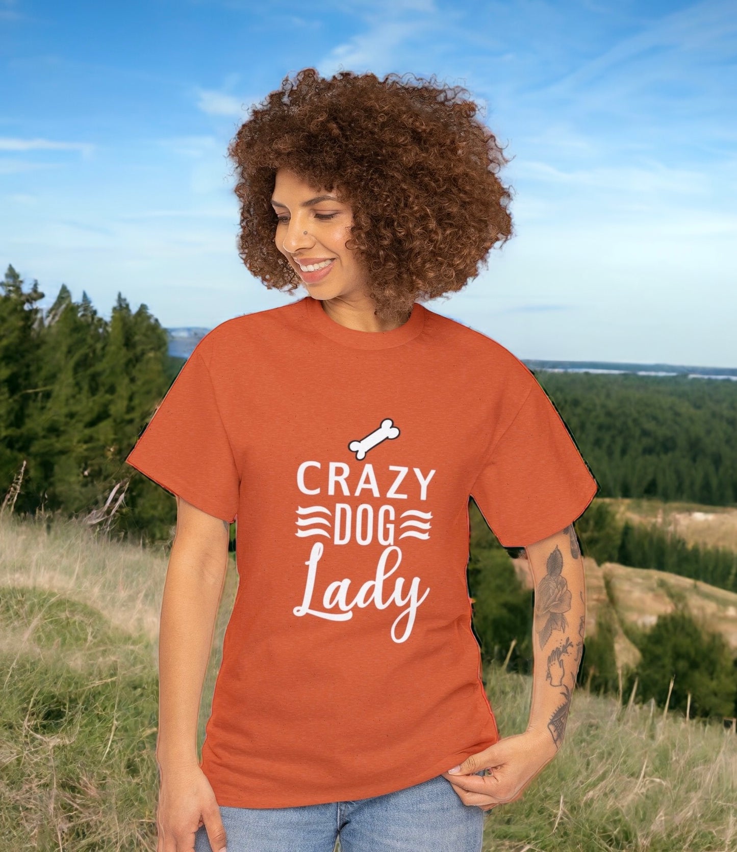 "Crazy Dog Lady" Women's T-Shirt - Weave Got Gifts - Unique Gifts You Won’t Find Anywhere Else!