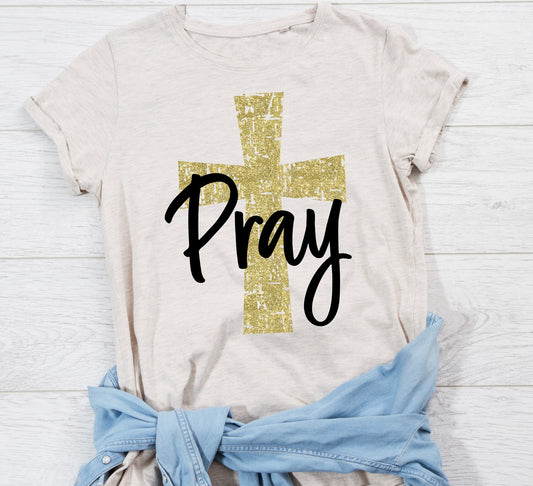 "Pray" T-Shirt - Weave Got Gifts - Unique Gifts You Won’t Find Anywhere Else!