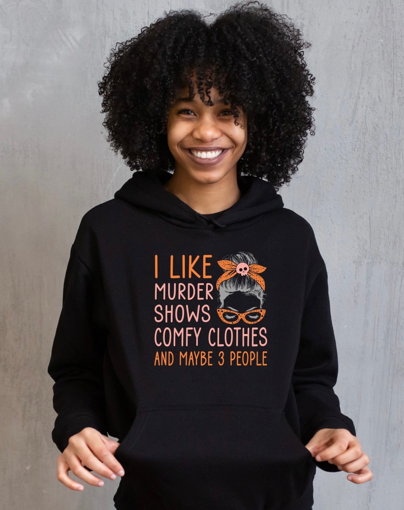 "I Like Murder Shows & Comfy Clothes" Hoodie - Weave Got Gifts - Unique Gifts You Won’t Find Anywhere Else!