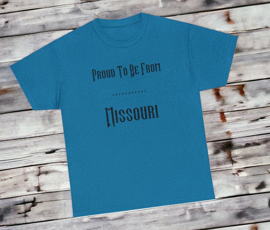 "Proud To Be From Missouri" T-Shirt - Weave Got Gifts - Unique Gifts You Won’t Find Anywhere Else!