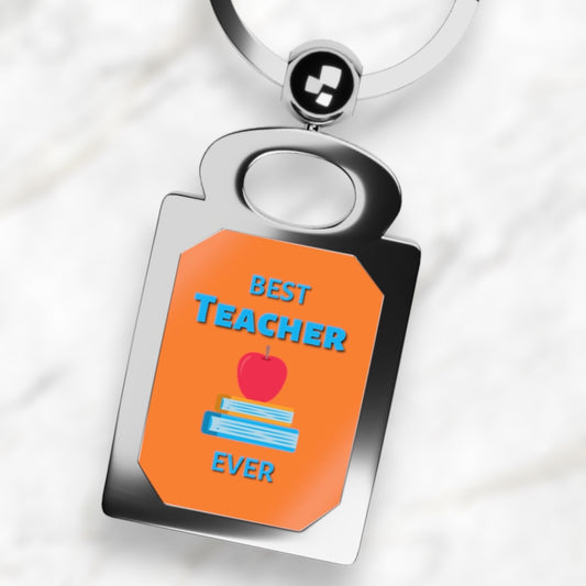 "Best Teacher Ever" Keyring - Weave Got Gifts - Unique Gifts You Won’t Find Anywhere Else!