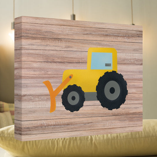 "Kids Bulldozer" Wall Art - Weave Got Gifts - Unique Gifts You Won’t Find Anywhere Else!