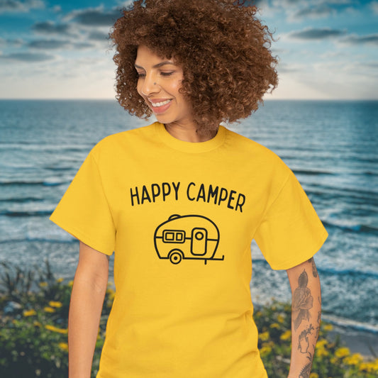 "Happy Camper" T-Shirt - Weave Got Gifts - Unique Gifts You Won’t Find Anywhere Else!