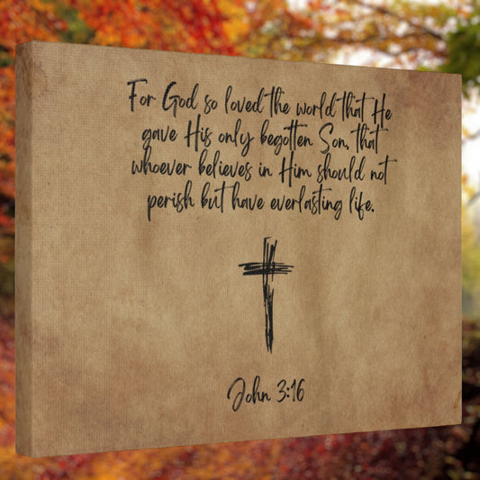 "John 3:16" Wall Art - Weave Got Gifts - Unique Gifts You Won’t Find Anywhere Else!