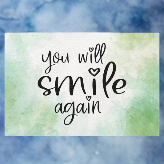 "You Will Smile Again" Wall Art - Weave Got Gifts - Unique Gifts You Won’t Find Anywhere Else!