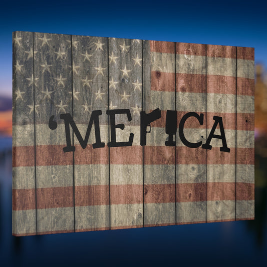 "Merica" Wall Art - Weave Got Gifts - Unique Gifts You Won’t Find Anywhere Else!