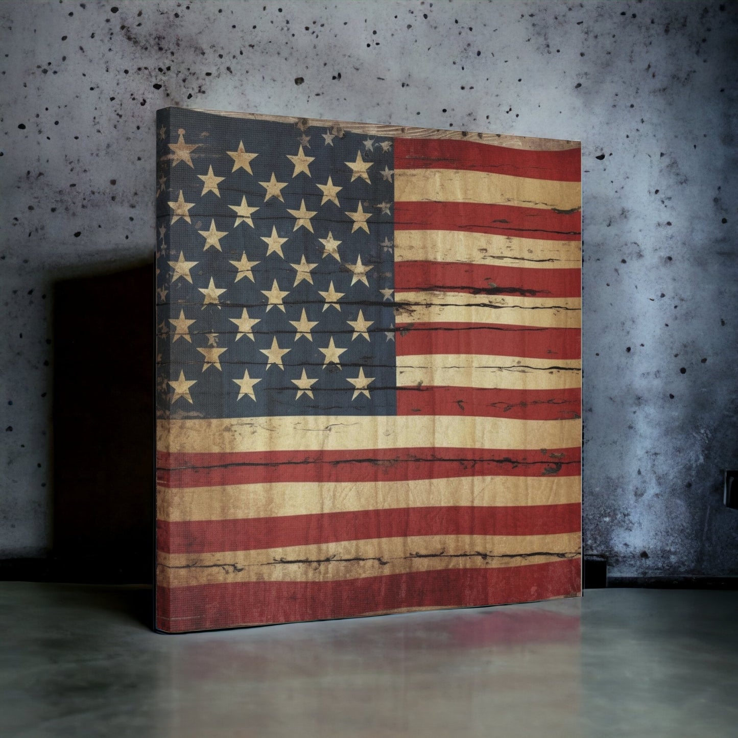 "Rustic American Flag" Wall Art - Weave Got Gifts - Unique Gifts You Won’t Find Anywhere Else!