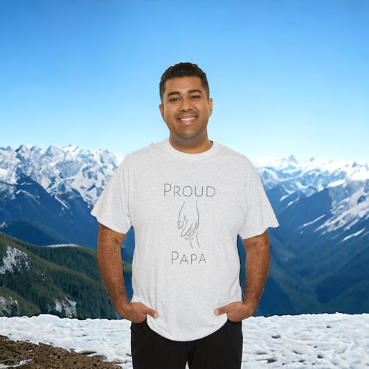 "Proud Papa" T-Shirt - Weave Got Gifts - Unique Gifts You Won’t Find Anywhere Else!