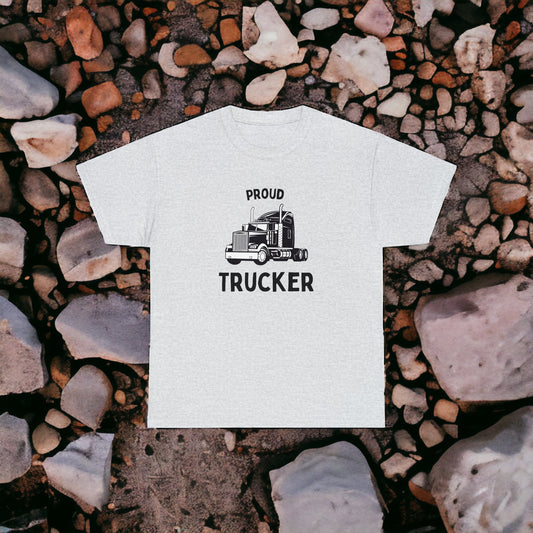 "Proud Trucker" T-Shirt - Weave Got Gifts - Unique Gifts You Won’t Find Anywhere Else!