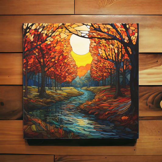 "River Sunset" Wall Art - Weave Got Gifts - Unique Gifts You Won’t Find Anywhere Else!